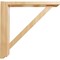 Ekena Millwork 2 1/2"W x 14 3/4"D x 14 1/4"H Traditional Shelf Bracket, Red Oak BKT02X14X14TRRO - alternate 2
